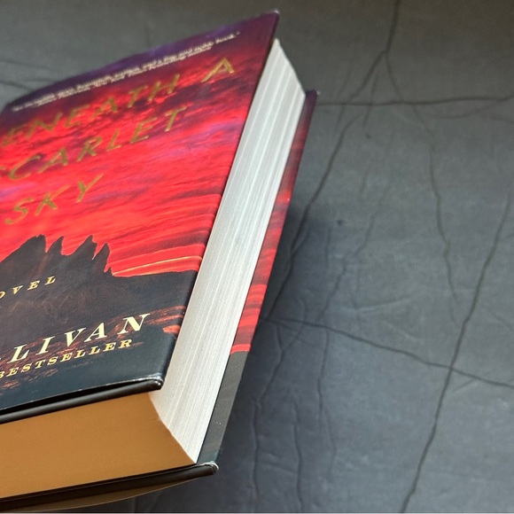 Beneath a Scarlet Sky by Mark Sullivan | Historical Fiction | Hardcover Book - Picture 5 of 8